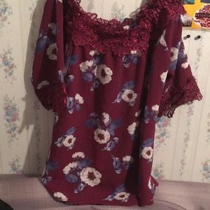 Off the shoulder top